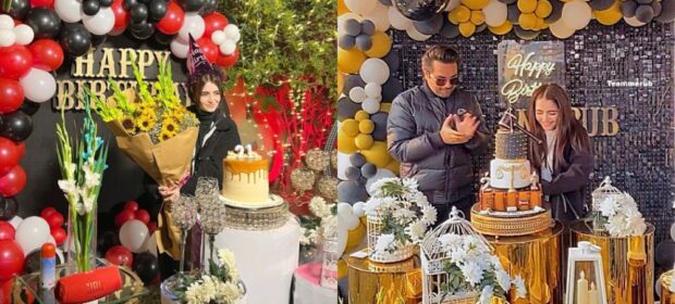 Meerub celebrates 21st birthday with her family and friends