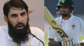 Misbah-ul-haq disappointed over the criticism of Babar Azam