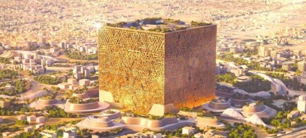 Saudi Arabia is Making Cube Shaped Structure