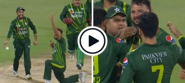 Watch as Pakistan's Ihsanullah takes two wickets in his first three balls
