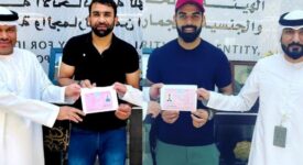 Shadab Khan and Iftikhar Ahmed Receive UAE’s Golden Visa
