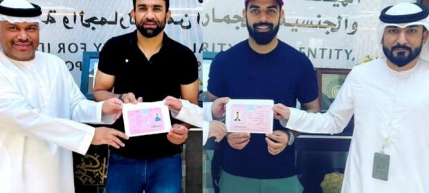 Shadab Khan and Iftikhar Ahmed Receive UAE’s Golden Visa