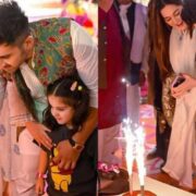 Aiman Khan and Amal surprise Muneeb Butt on his birthday