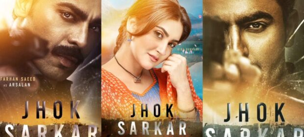Farhan Saeed And Hiba Bukhari Starrer Jhok Sarkar Posters Excite Audiences