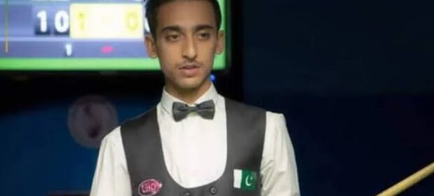 Ahsan Ramzan reaches semi-final in Snooker Championship