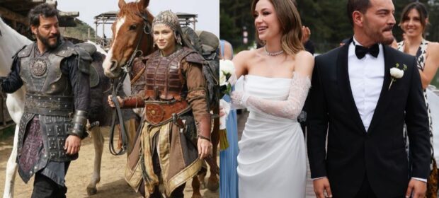 Cerkutay and Aygül From Kuruluş Osman Tie Knot in Wedding