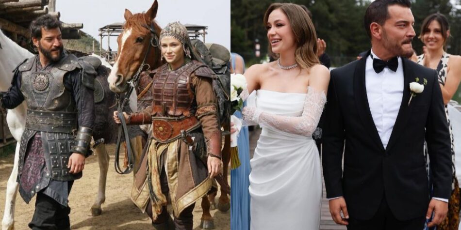 Cerkutay and Aygül From Kuruluş Osman Tie Knot in Wedding
