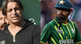 Shoaib Akhtar criticizes ICC for leaving Babar Azam from the World Cup promo