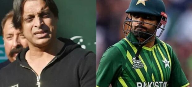 Shoaib Akhtar criticizes ICC for leaving Babar Azam from the World Cup promo