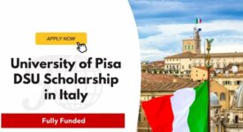 Fully Funded scholarship from University of Pisa