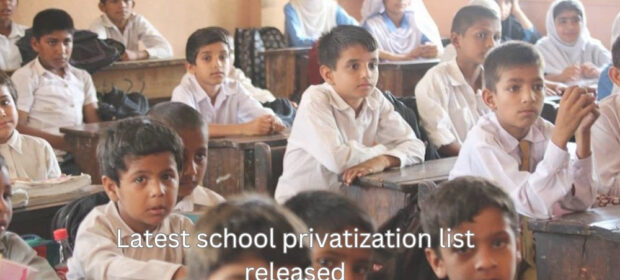 Latest school privatization list released