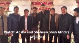 Watch: Ansha and Shaheen Shah Afridi's Walima