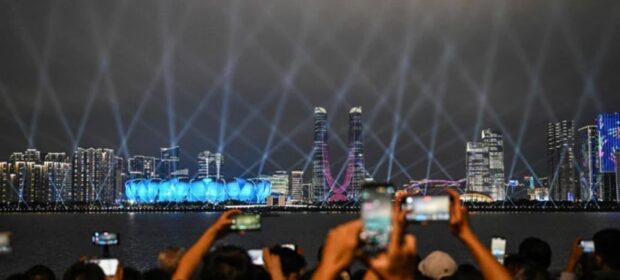 Asian Games 2023 begins with the glitzy opening ceremony