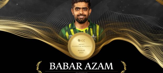 Babar Azam crowned ICC Men's Player of the Month