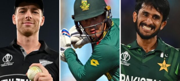World Cup 2023 Table, Top run scorers, & wicket-takers