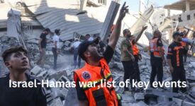 Israel-Hamas war,list of key events