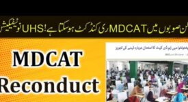 Retaking the MDCAT exam is recommended