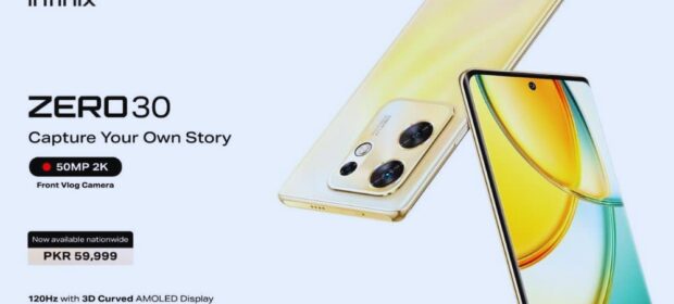 Infinix Zero 30 4G is now available at outlets Nationwide
