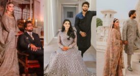 Pictures: Imamul Haq, wife Anmol Mahmood regal from their wedding