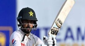 Saud Shakeel creates a unique world record in Test cricket