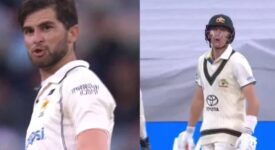 WATCH Shaheen and Labuschagne are involved in verbal exchange on day one of Melbourne Test