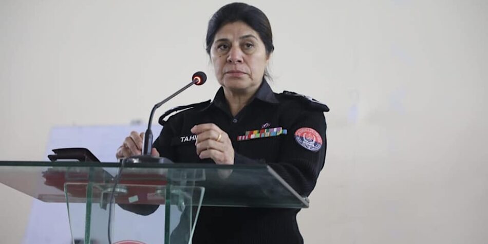 SSP Tahira Yasub Becomes First Woman AIG in Gilgit-Baltistan Police