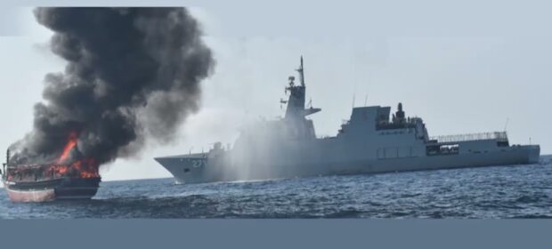 Pakistan Navy Rescues 8 Iranian Fishermen