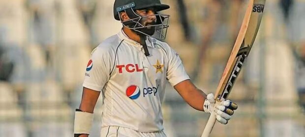 Saud Shakeel Becomes Joint Fastest Batter To Reach 1000 Test Runs