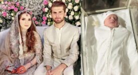 Shaheen Shah and Ansha Afridi were blessed with a baby boy