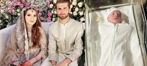 Shaheen Shah and Ansha Afridi were blessed with a baby boy