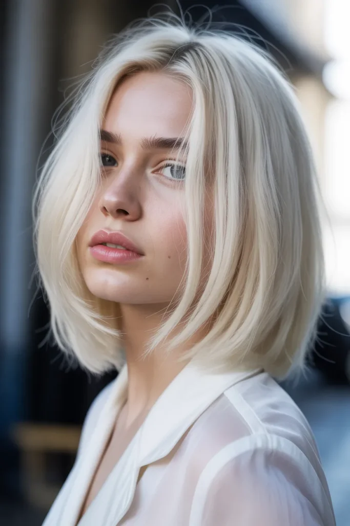 Icy Platinum Blonde