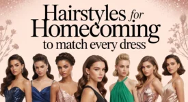 22 Hairstyles for Homecoming to Match Every Dress