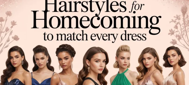 22 Hairstyles for Homecoming to Match Every Dress
