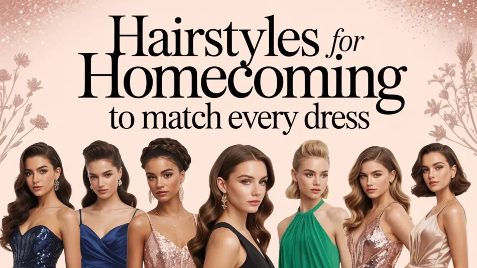 22 Hairstyles for Homecoming to Match Every Dress