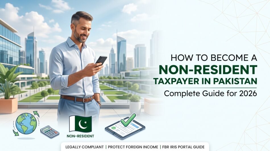 Non-Resident Taxpayer in Pakistan 2026