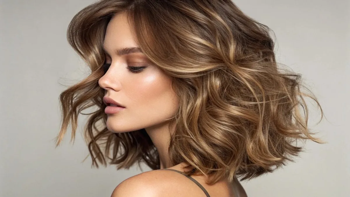 Shoulder-Length Waves – Thick Wavy Hair Shoulder-length waves on thick hair for a classic, versatile style